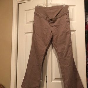 Old Navy Sz 8 Maternity Pants with Flare Leg